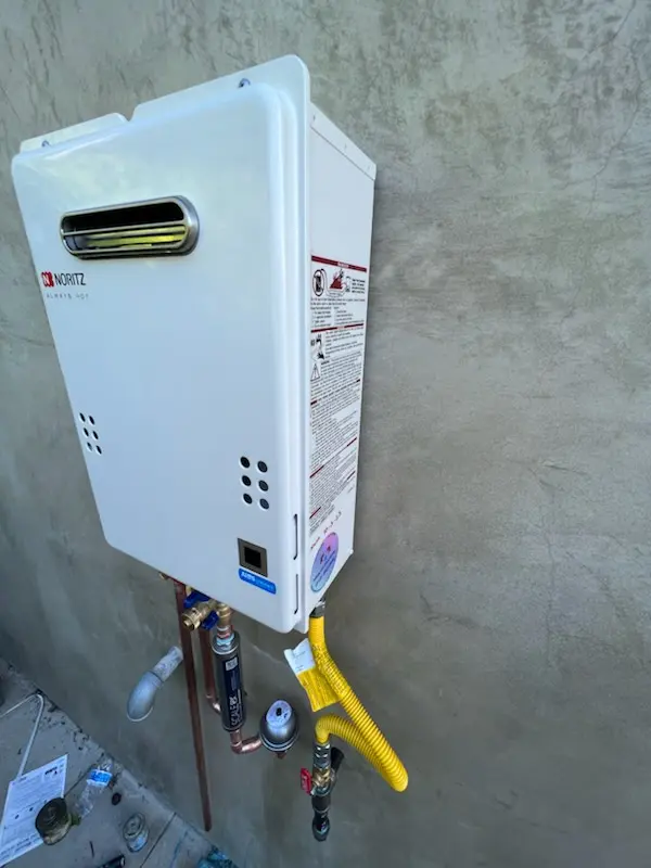 Tankless water heater installation for Seven Lakes West homes